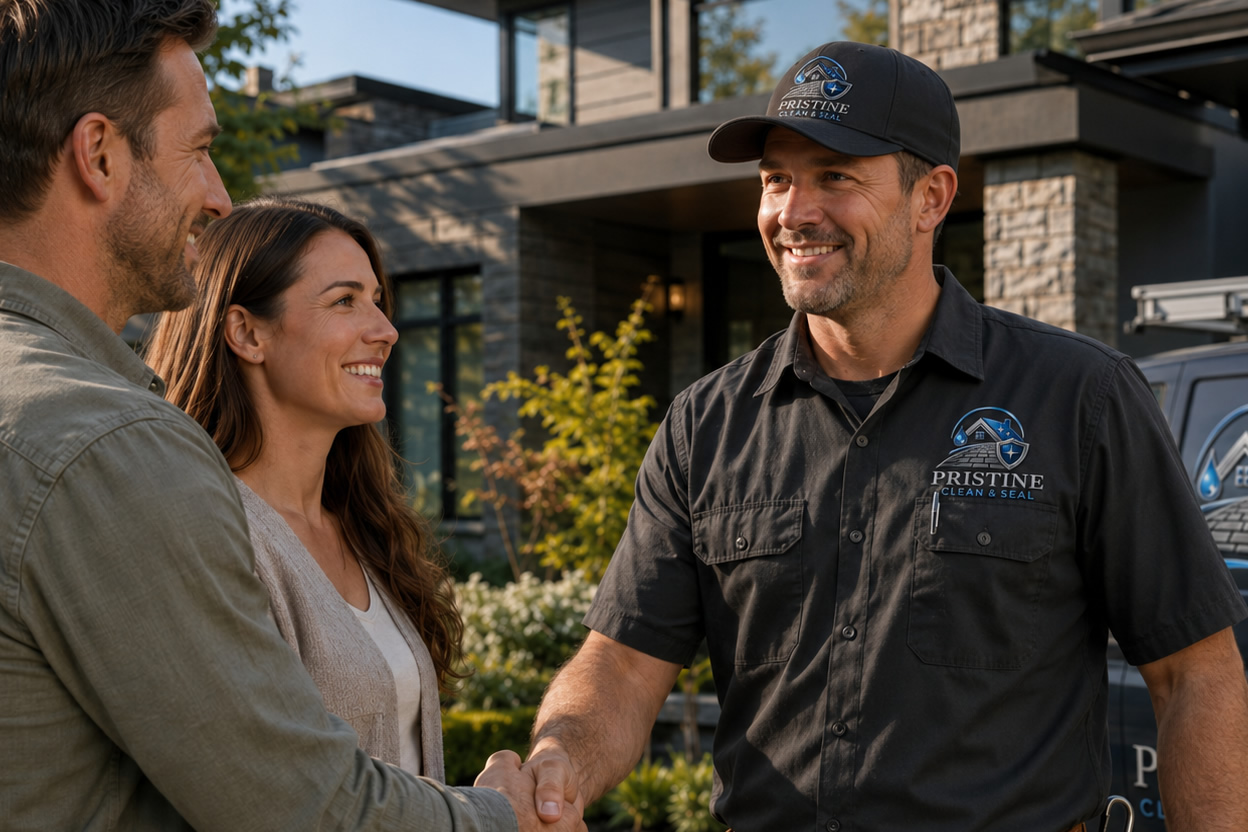 Patio and path cleaning service